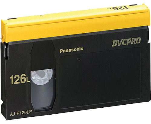 stock photo of a DV Cam tape.